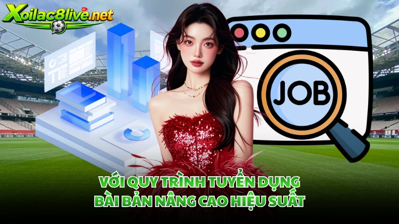 Với quy trình tuyển dụng bài bản nâng cao hiệu suất